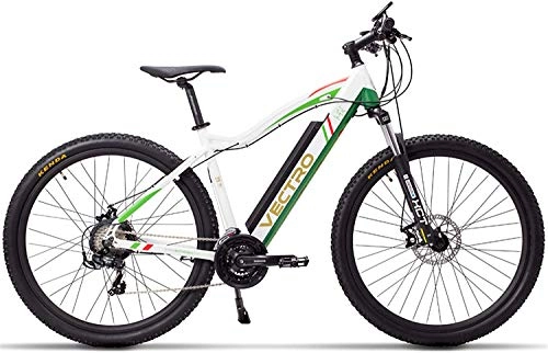 Bicicletas de montaña eléctrica : TYT Montaña bicicleta eléctrica 29 pulgadas bicicleta eléctrica, bicicleta de montaña Estándar blanco