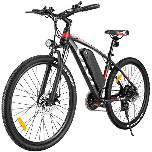 Bicicletas de montaña eléctrica : VIVI Bicicleta Electrica 27.5“ Bicicleta Electrica Montaña 350W Bici Electrica Adulto E-Bike con Batería 36V 10.4Ah (27.5 Azul)