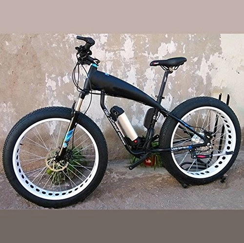 Bicicletas de montaña eléctrica : Yoli Bicicleta 36V batera de Litio elctrico para Bicicleta de Nieve SHIMAN0para Bicicleta de montaña, Bicicleta de Carretera, Bicicleta de nia, nio Bicicleta, Negro