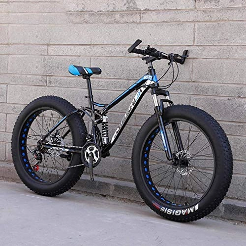 Bicicletas de montaña Fat Tires : Bike Fat Tire Bike Velocidad Variable Montaa - Adulto 26 Pulgadas, Llantas De Bicicleta - Playa De Motos De Nieve Bicicletas - Bicicletas Cruiser para Hombres Y Mujeres Adultos