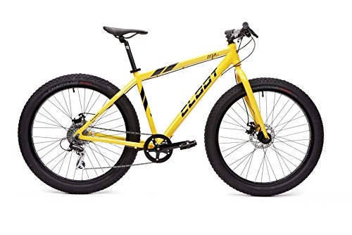Bicicletas de montaña Fat Tires : CLOOT Fat Bike-Bicicleta Fat-Bicicleta Rueda Gorda en 27.5" Zeta 3.5 con Cuadro Aluminio 6061 y Cambio Shimano Acera de 8v (M)