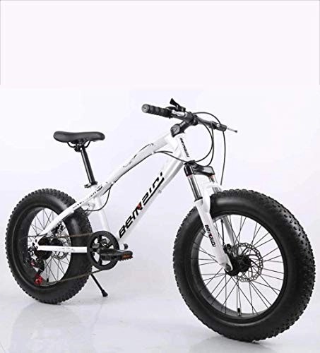 Bicicletas de montaña Fat Tires : HongLianRiven BMX Fat Tire Bicicletas de montaña for Hombre, Marco Doble Freno de Disco de Acero de Alto Carbono / Bicicletas Cruiser, Playa de Motos de Nieve de Bicicletas, Ruedas de 26 Pulgadas 5-25