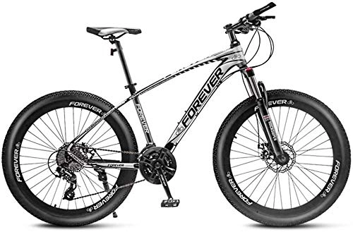 Bicicletas de montaña Fat Tires : LBYLYH 24"Adultos ATV, Bicicleta De Montaa De Doble Suspensin Marcos Fat Tire, Marco De Aluminio, Todoterreno ATV, Vs, 27 De Velocidad