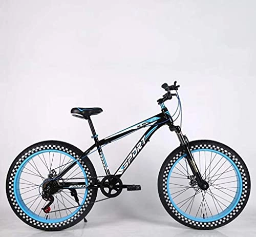 Bicicletas de montaña Fat Tires : N&I Bicicleta de montaña para adultos Fat Tire de 26 pulgadas, ruedas B de 24 velocidades F de 24 velocidades