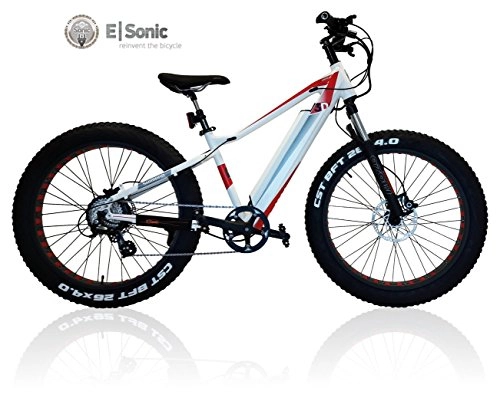 Bicicletas de montaña Fat Tires : s de fatbike Fat E-Bike estndar 26Pedelec / spedelec, color Wei, tamao 26