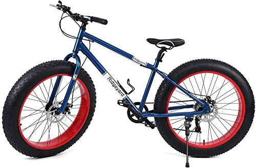 Bicicletas de montaña Fat Tires : xstorex Ridgeyard Fat Bike 26 7 velocidades bicicleta de montaña Cruiser bicicleta de playa paseo deportes