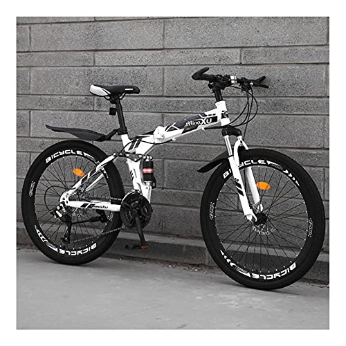 Bicicletas de montaña plegables : GWL Bicicleta Plegable para Adultos, 24 26 Pulgadas Bike Sport Adventure - Bicicleta para Joven, Mujer Mountain Bike, 21 velocidades / A21speed / 26inch