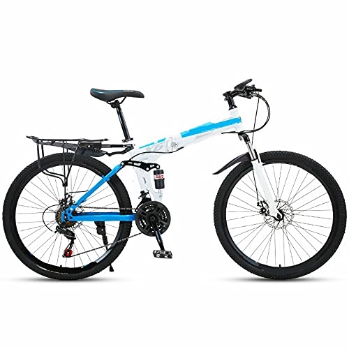 Bicicletas de montaña plegables : ROYWY Bicicleta Plegable para Adultos, 26 Pulgadas, Bicicleta de montaña prémium para niños, niñas, Hombres y Mujeres -B / B / 26inch