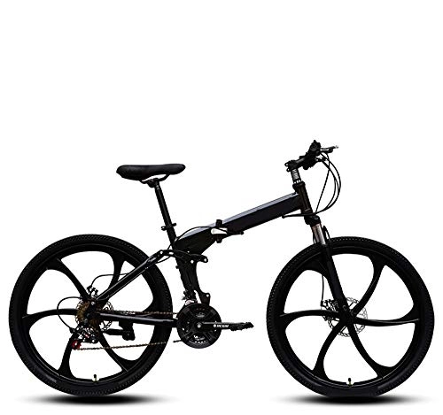 Bicicletas de montaña plegables : XIAOHUA-UK Bicicletas de carretera for hombres y mujeres, sólo for adultos, las carreras de carretera de montaña, bicicleta plegable, rueda de seis cortador, de 26 pulgadas de velocidad variable de ab