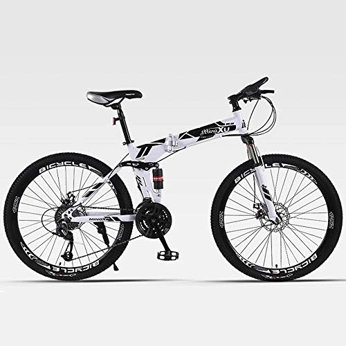 Bicicletas de montaña plegables : Y-PLAND Bicicleta Plegable de 26 Pulgadas, Bicicleta Plegable para Damas y Hombres, Bicicleta Plegable para Adultos, Adecuada Carga máxima de 200 kg.