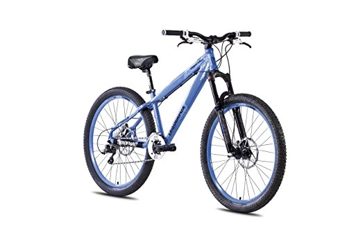 Bicicletas de montaña : 26 Aluminio Dirt Bike Leader Fox drag star bicicleta MTB Frenos de Disco Azul