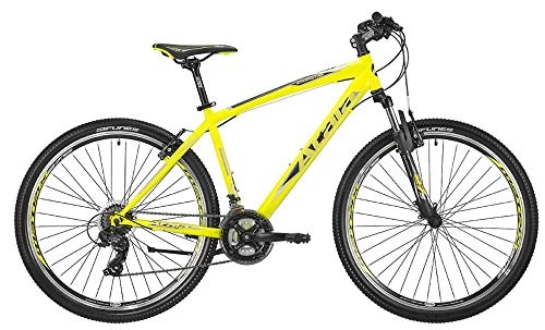 Bicicletas de montaña : ATALA - Bicicleta de montaña Starfighter 2019 27.5" VB, 21 velocidades, Talla L 20" 180 cm a 195 cm, Color Amarillo nen - Negro