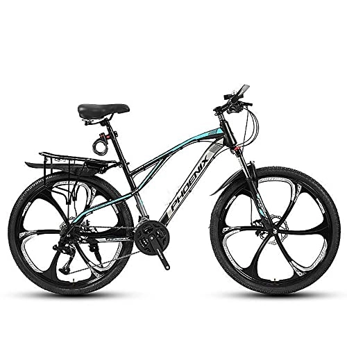 Bicicletas de montaña : Bananaww Bicicleta de Montaña Carbono Ultraligera MTB de 26 Pulgadas, 21 / 24 / 27 / 30 Velocidades con Desviador Lock-out, Horquilla de Suspensión, Freno de Disco Hidráulico MTB Bicicleta