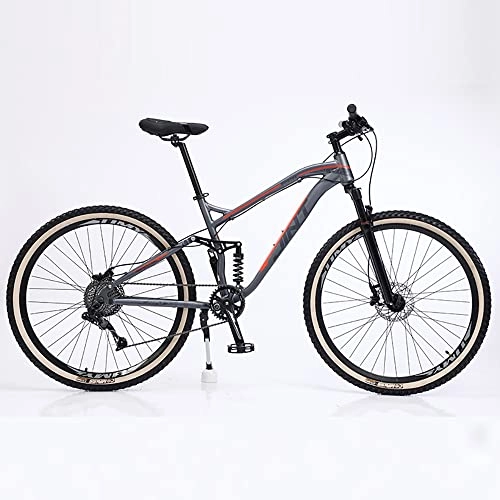Bicicletas de montaña : Bananaww Bicicleta de Montaña con Ruedas 27.5 Pulgadas de Doble Suspensión, 9 / 10 / 11 / 12 velocidades, Freno de Disco, Bicicleta MTB para Niños, Niñas, Mujeres y Hombres