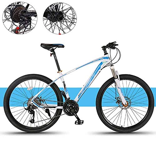 Bicicletas de montaña : Bicicleta De Montaña 26 Pulgadas con Frenos De Doble Disco De 27 Velocidades Marco De Aleación De Aluminio / Ruedas, Completa Antideslizante Bicicleta