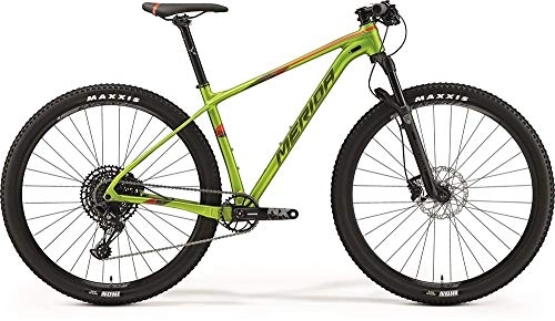 Bicicletas de montaña : Bicicleta de montaña Merida Big.Nine NX-Edition, color verde y rojo, 2019 RH, 43 cm / 29 pulgadas