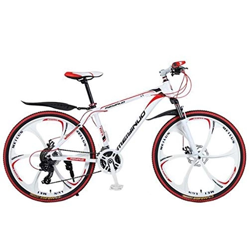 Bicicletas de montaña : Bicicleta de montaña Mountainbike Bicicleta 26" Mountain Bikes / Bicicletas, marco ligero de aleación de aluminio Barranco de bicicletas con doble freno de disco y suspensión delantera Bicicleta De Mo
