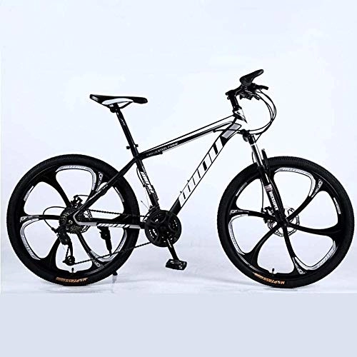 Bicicletas de montaña : Bicicleta de montaña para adultos, bicicleta de playa, motos de nieve de doble disco, ruedas de aleación de aluminio de 26 pulgadas, bicicleta BXM, color D, tamaño 24 speed