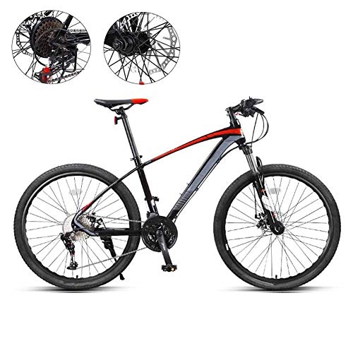 Bicicletas de montaña : Bicicletas De Montaña 27.5 Pulgadas 33 Velocidades Engranajes Completa Frenos De Doble Disco Asiento Ajustable para Hombres Y Mujeres para Adultos