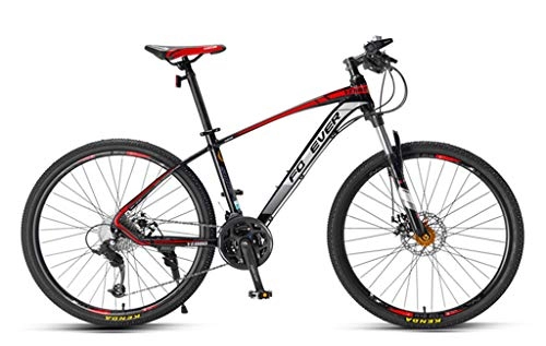 Bicicletas de montaña : Camino de la bici, Adulto alto carbono marco de acero ultra-ligero de la bicicleta, de fibra de carbono Tenedor Resistencia camino de la bicicleta, Ciudad de Utilidad bicicletas, 27 de velocidad, Rojo