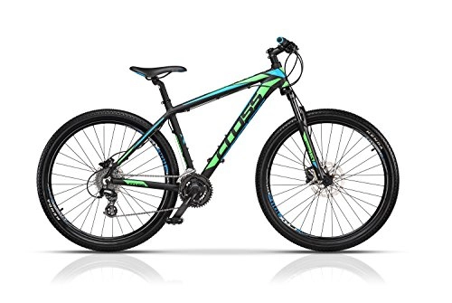 Bicicletas de montaña : Cross Mountain Bike Logo Grx 29", Nero Verde BLU
