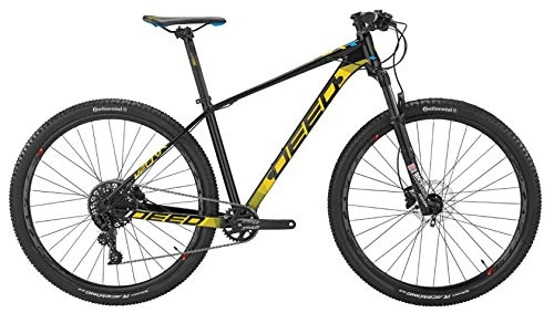 Bicicletas de montaña : DEED Vector 294 11SP - Freno de Disco hidráulico para Hombre (40 cm), Color Negro y Amarillo