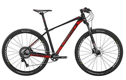 Bicicletas de montaña : DEED Vector 295 - Freno de Disco hidrulico para Hombre (40 cm), Color Negro y Rojo