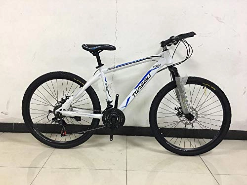 Bicicletas de montaña : Dengjiam Bicicleta de montaña Alloy Variable Speed-White