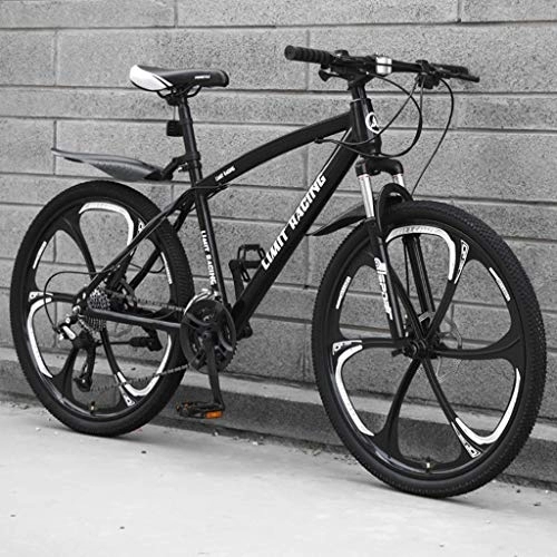 Bicicletas de montaña : Dsrgwe Bicicleta de Montaña, 26” Bicicleta de montaña, Marco de Acero al Carbono Bicicletas de montaña, Doble Disco de Freno y suspensión Delantera (Color : E, Size : 21-Speed)