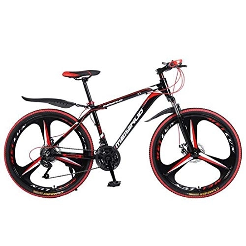 Bicicletas de montaña : Dsrgwe Bicicleta de Montaña, 26" Bicicletas de montaña, Bicicletas Marco Ligero de aleación de Aluminio, Doble Disco de Freno y suspensión Delantera (Color : Black, Size : 27 Speed)