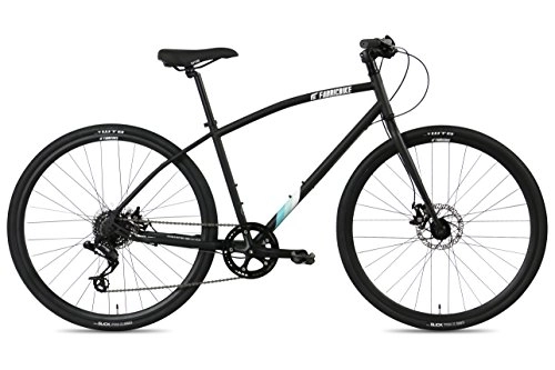 Bicicletas de montaña : FabricBike Bicicleta - Commuter Adultos Unisex, Negro Mate, Medio