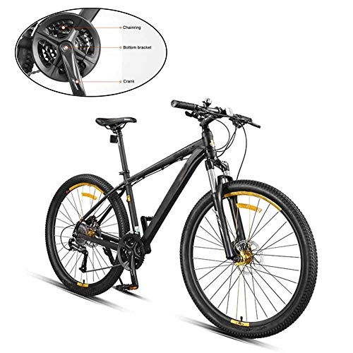 Bicicletas de montaña : FDSAG Adulto Bicicleta De Montaña, 27.5 Pulgadas, 27 Velocidades, Velocidad Variable, Todoterreno, Completa De Aluminio Bicicleta De Montaña De Absorción De Choque Duradera