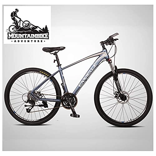 Bicicletas de montaña : FHKBK Bicicletas de montaña de 27, 5 Pulgadas para Hombres / Mujeres, Adultos, niños / niñas, Todo Terreno, Bicicleta de montaña rígida con suspensión Delantera y Frenos de Disco mecánico