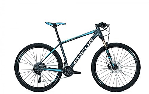 Bicicletas de montaña : Focus Mountain Bike Black Forest Pro 2720g 27'Rock Shox Reba RL, slategrey