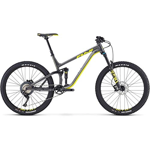 Bicicletas de montaña : Fuji Auric 27.5 1.3 Bicicleta de suspensión completa 2019 carbón satinado 54 cm (21") 27.5" (650b)