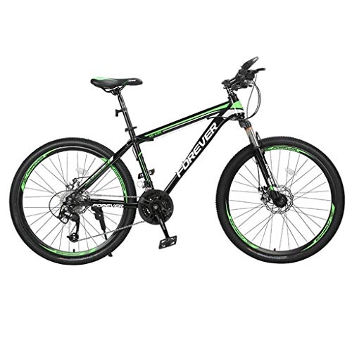 Bicicletas de montaña : GXQZCL-1 Bicicleta de Montaa, BTT, Bicicleta de montaña, Bicicletas de Carbono Marco de Acero Duro-Cola, Doble Freno de Disco Delantero y Tenedor, de 26 Pulgadas de radios de la Rueda MTB Bike