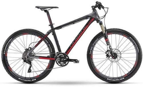 Bicicletas de montaña : HaiBike MTB Edition RX Pro - Bicicleta de montaña con cuadro alto (ruedas de 26", 30 velocidades), color negro y gris oscuro mate schwarz / darkgrey matt Talla:Rahmengröße 50