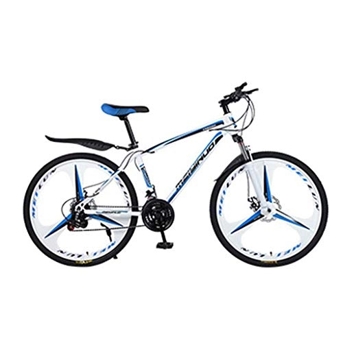 Bicicletas de montaña : HXFAFA - Bicicleta de montaña deportiva de 26 pulgadas y 21 velocidades, de acero de alto carbono