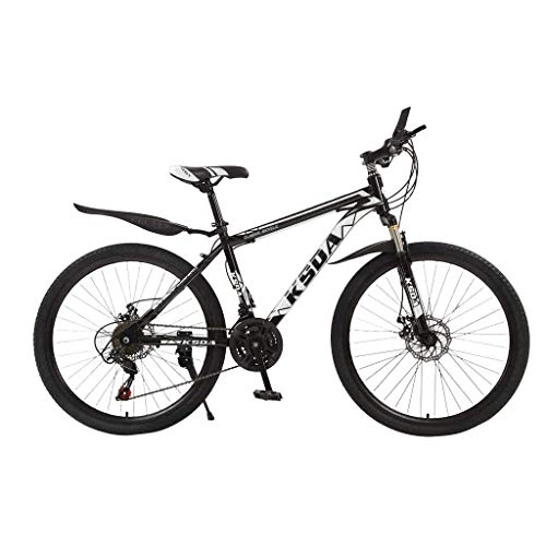 Bicicletas de montaña : HXFAFA - Bicicleta de montaña MTB con Outroad, 26 pulgadas, con frenos de disco dobles de 21 velocidades, para hombre, jóvenes, niños, bicicleta de montaña
