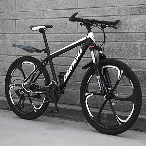 Bicicletas de montaña : Langlin Bicicleta de montaña para Hombre de 26 Pulgadas Sistema de Freno de Doble Disco de Cuadro Duro Bicicletas de Acero con Alto Contenido de Carbono Bicicletas MTB Todo Terreno, 03, 26" 30 Speed