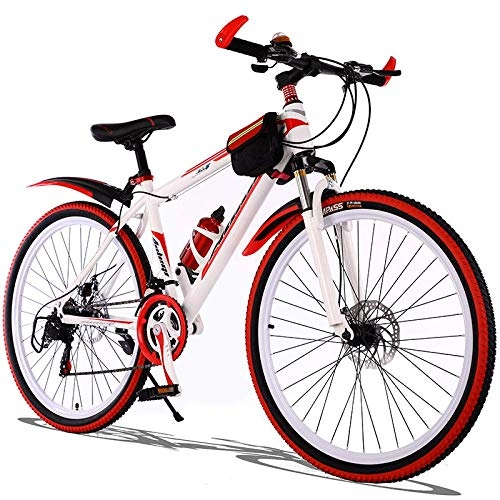 Bicicletas de montaña : Las bicicletas plegables bicicletas for nios de 21 velocidades de 22 pulgadas de bicicletas bicicletas de montaña velocidad de cambio de hombre y Student adultas Nias 8-15 aos de edad sonriente Rac