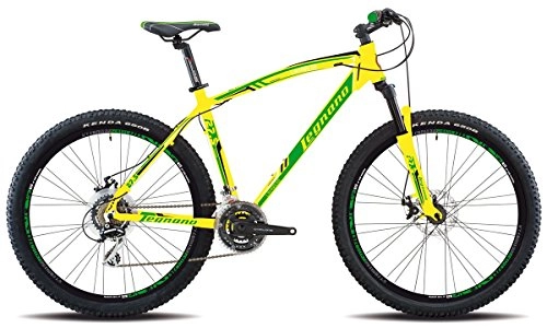 Bicicletas de montaña : Legnano bicicleta 625Lavaredo 27, 5"Disco 21V Talla 41amarillo (MTB con amortiguacin) / Bicycle 625Lavaredo 27, 5Disc 21S Size 41Yellow (MTB Front Suspension)
