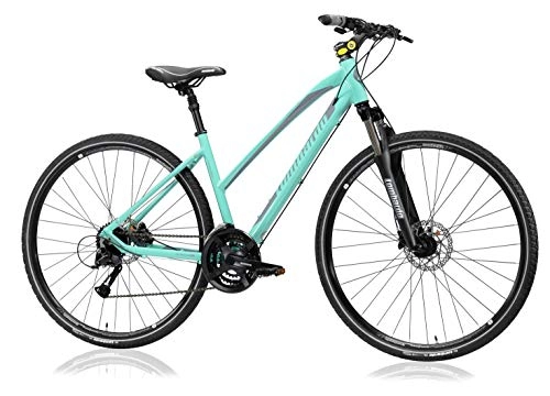 Bicicletas de montaña : Lombardo Amantea 200 - Freno de Disco hidráulico (53 cm), Color Verde