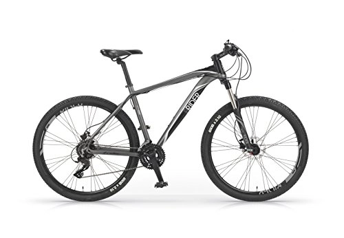 Bicicletas de montaña : MBM Bicicleta Brider Z100 de Aluminio Suspensión Delantera Freno de Disco hidráulico 27, 5" 24 velocidades (56)