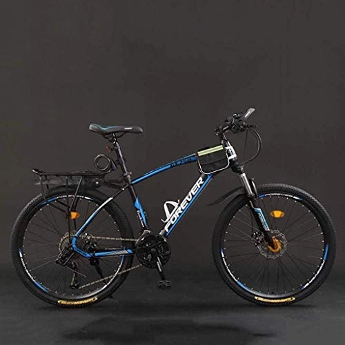 Bicicletas de montaña : MJY Bicicleta Bicicleta, 24 pulgadas 21 / 24 / 27 / 30 bicicletas de montaña de velocidad, bicicleta de montaña de cola dura, bicicleta ligera con asiento ajustable, freno de disco doble 6-27, 30 velocidad
