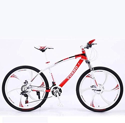 Bicicletas de montaña : MJY Bicicleta Bicicleta, bicicletas de montaña de 26 pulgadas, bicicleta de cola suave de acero con alto contenido de carbono, freno de doble disco, bicicleta de velocidad variable para estudiantes a