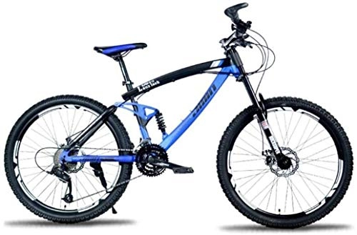 Bicicletas de montaña : MTB de montaña Estudiante de bicicletas de 26 pulgadas de descenso Off-Road doble freno de disco 27 Velocidad de montaña de la bici adulta de la bicicleta de la bicicleta ( Color : A , tamao : A )
