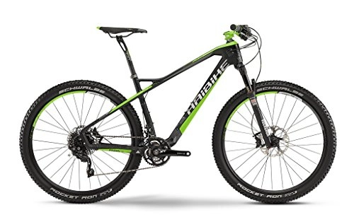 Bicicletas de montaña : MTB HAIBIKE UD FREED 7.30 838.2 cm 30 G XT en negro / gris / verde mate, color , tamao 35 cm