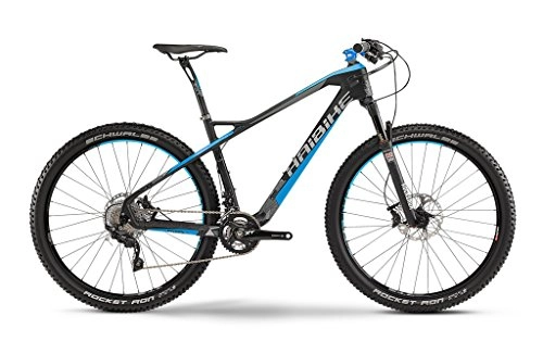 Bicicletas de montaña : MTB HAIBIKE UD FREED 7.40 838.2 cm 20 G XT en negro / gris / azul mate, color , tamao 50 cm