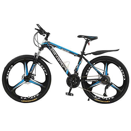 Bicicletas de montaña : MXYPF Bicicleta MontaA, Marco Ligero de Acero al Carbono -Ruedas integradas de aleacin de Aluminio-Transmisin de 24 velocidades-Bicicleta para Adultos de 26 Pulgadas-Freno de Disco
